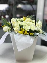 Цветочная композиция из Розы  в Зирган